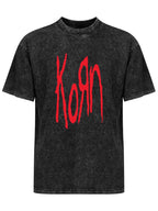 Korn Red Logo Graphic T-Shirt