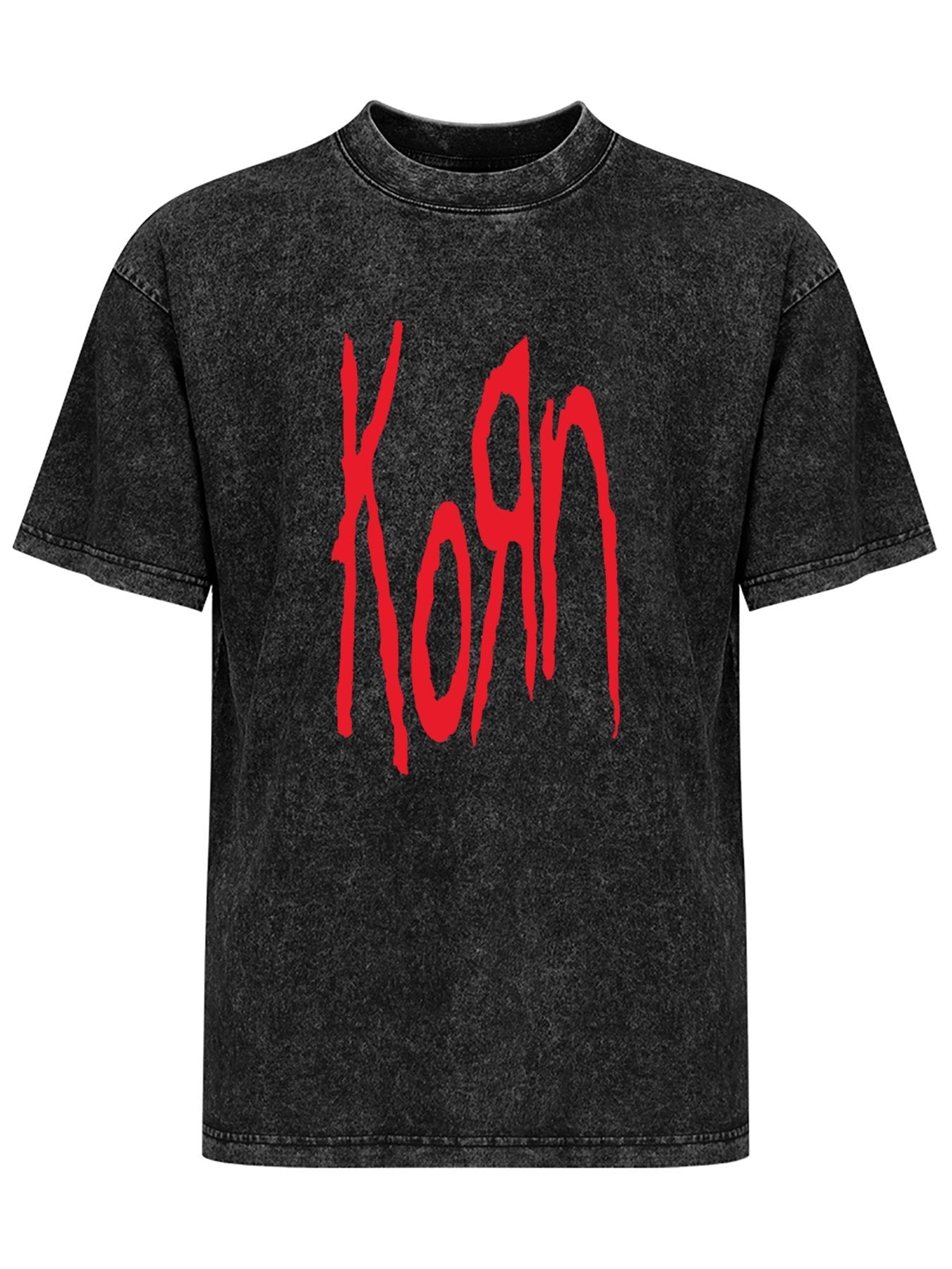 Korn Red Logo Graphic T-Shirt