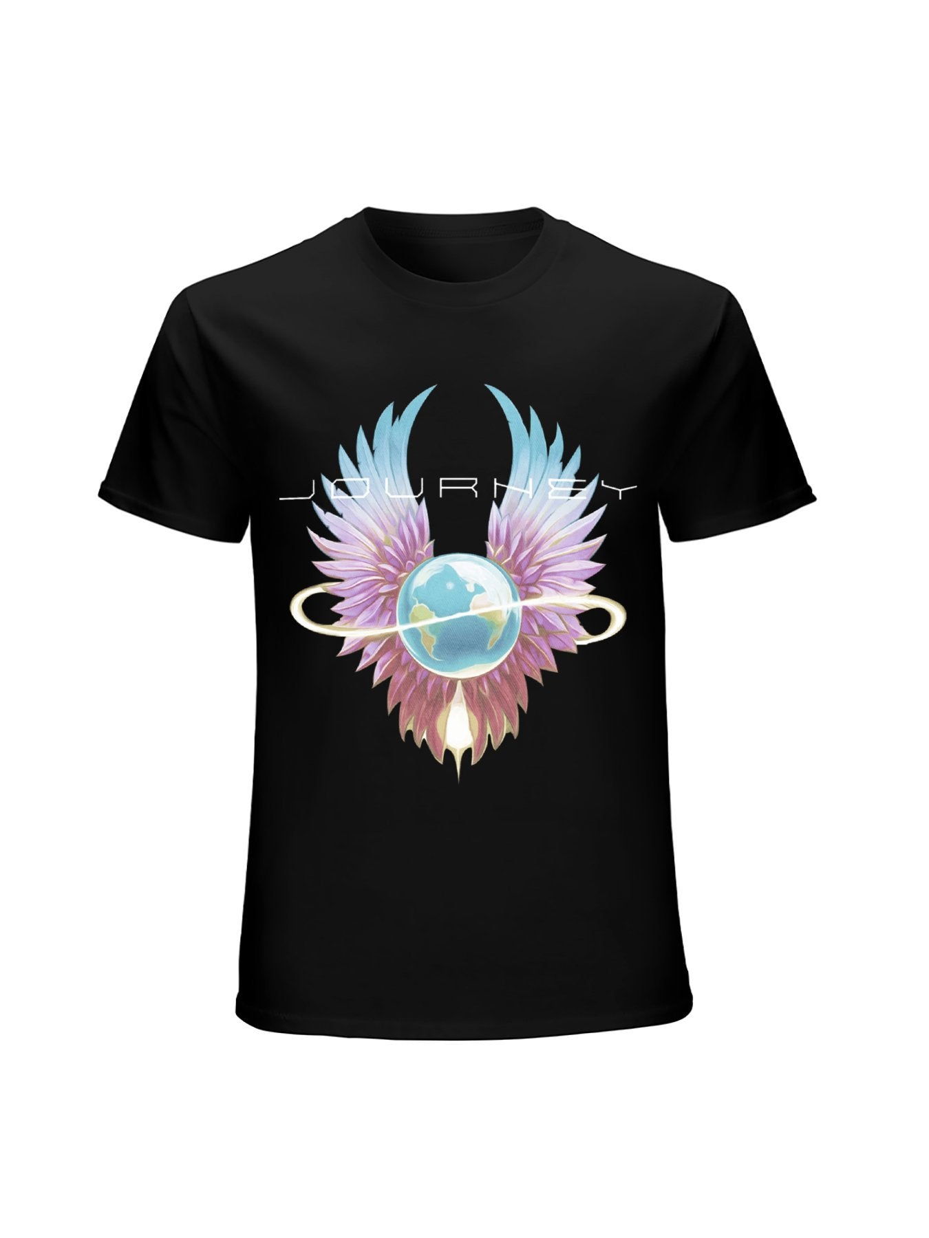 Journey Celestial Wings Globe Dreamscape Graphic T-Shirt