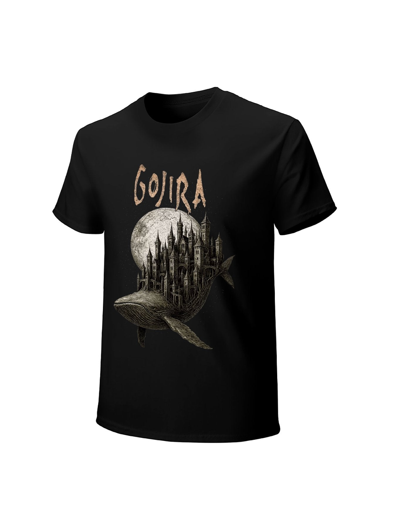 Gojira Surreal Whale Graphic T-Shirt