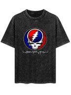 Vintage Washed Grateful Dead Steal Your Face Graphic T-Shirt