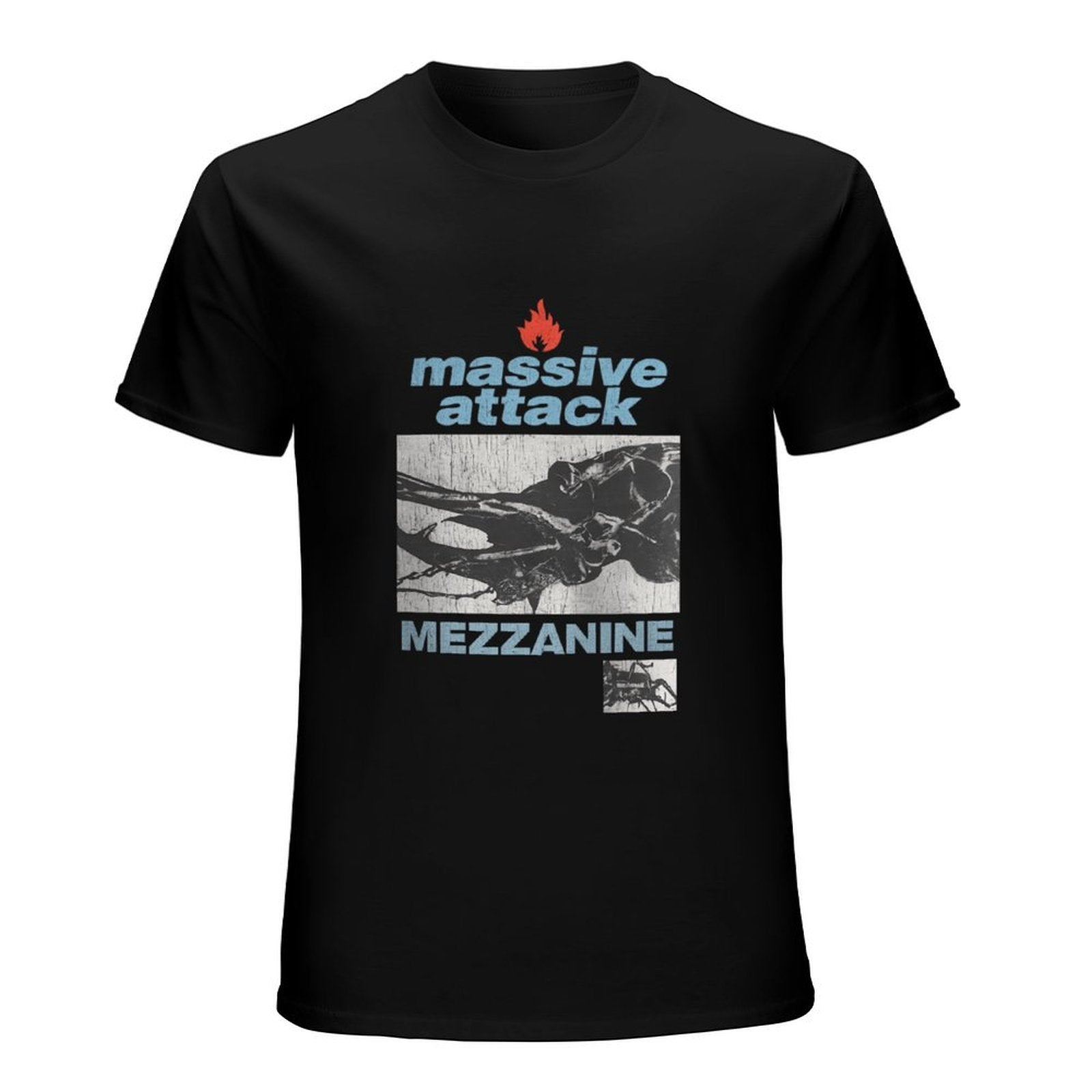 Massive Attack Mezzanine Graphic Black T-Shirt