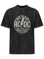 AC/DC High Voltage 1975 Rock & Roll Graphic T-Shirt