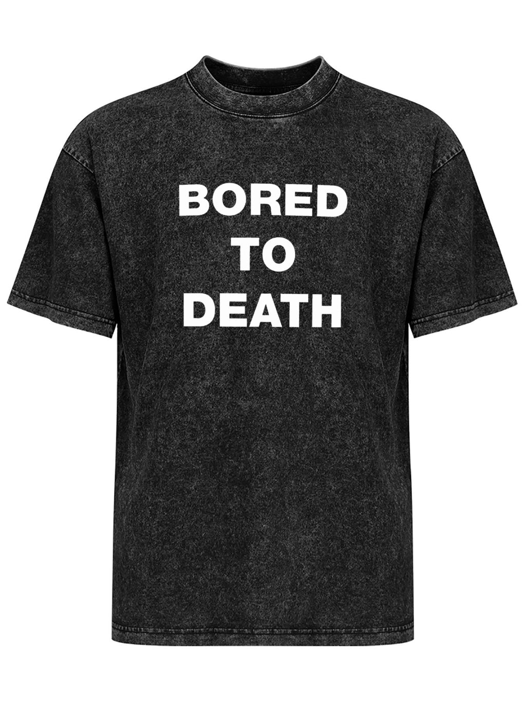 Blink-182 Bored to Death Text Graphic T-Shirt