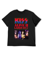 KISS Alive II Live Performance Vintage Concert T-Shirt