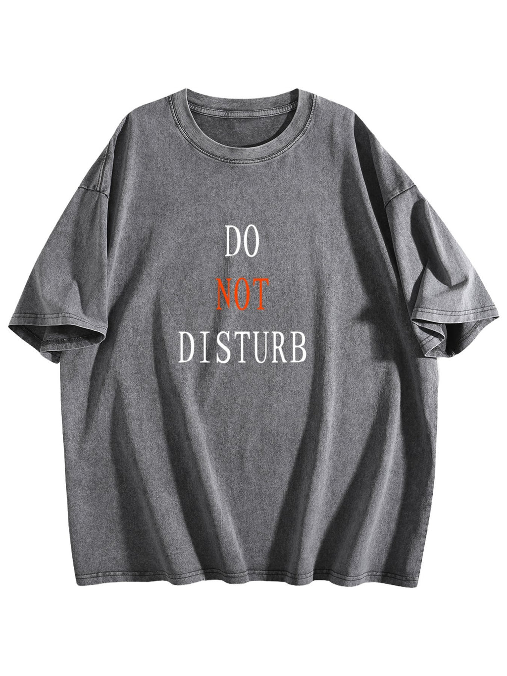 Do Not Disturb Graphic Washed T-Shirt