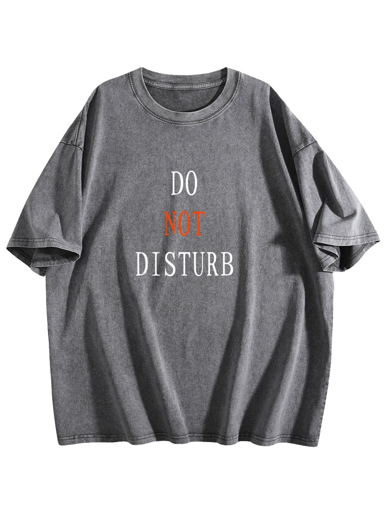 Do Not Disturb Graphic Washed T-Shirt