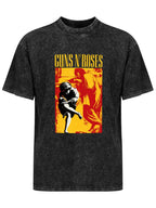 Guns N’ Roses Yellow Use Your Illusion Graphic T-Shirt