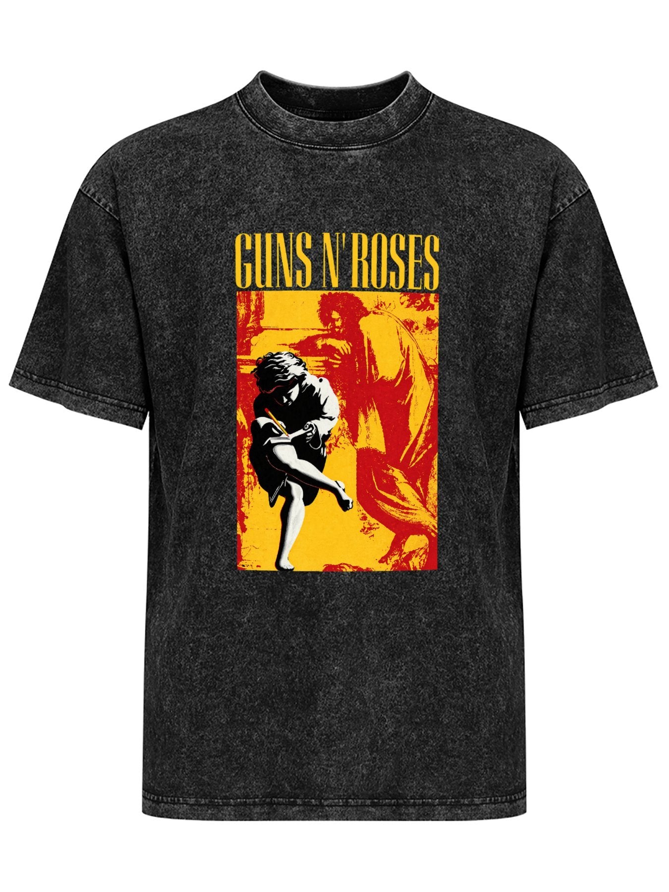 Guns N’ Roses Yellow Use Your Illusion Graphic T-Shirt