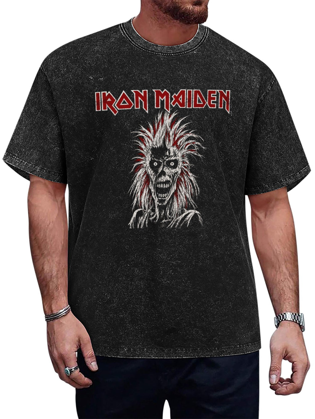 Iron Maiden Classic Eddie Graphic T-Shirt