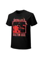 Metallica Kill 'Em All Red Album Graphic T-Shirt