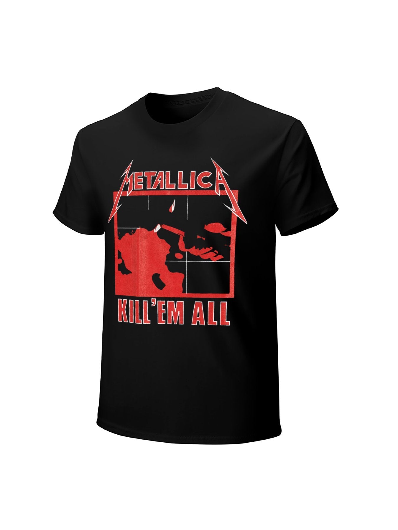 Metallica Kill 'Em All Red Album Graphic T-Shirt