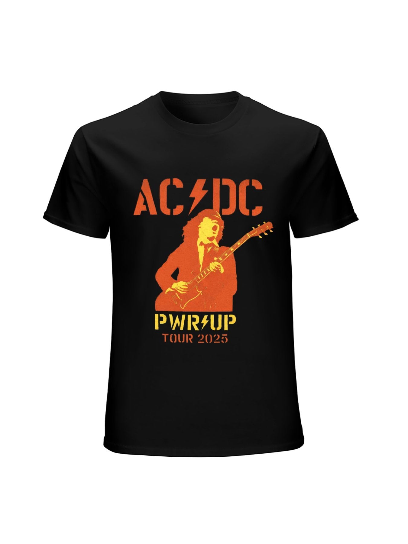 AC/DC Guitarist Silhouette PWR UP Tour T-Shirt