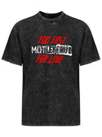 Mötley Crüe Too Fast for Love Logo Graphic T-Shirt