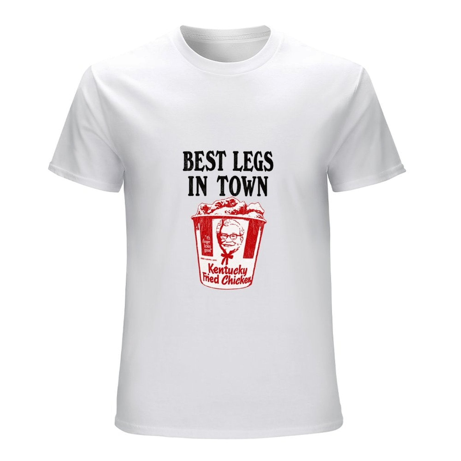 Best Legs in Town Fried Chicken Graphic T-Shirt