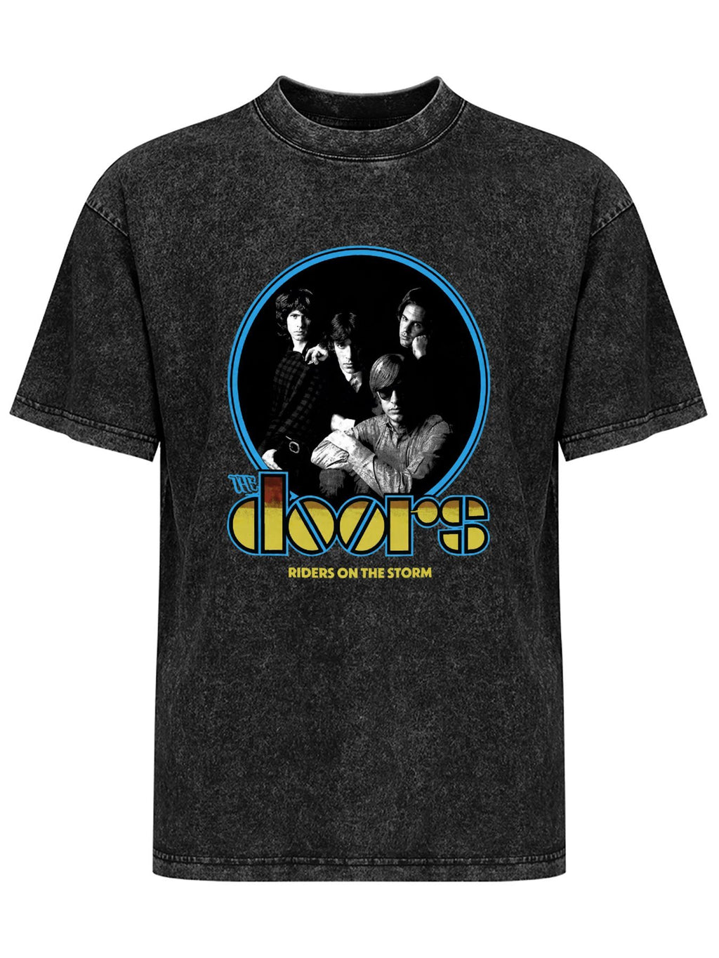 Vintage Washed The Doors Riders on the Storm Graphic T-Shirt