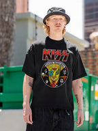 KISS Hotter Than Hell Catman Portrait Graphic T-Shirt
