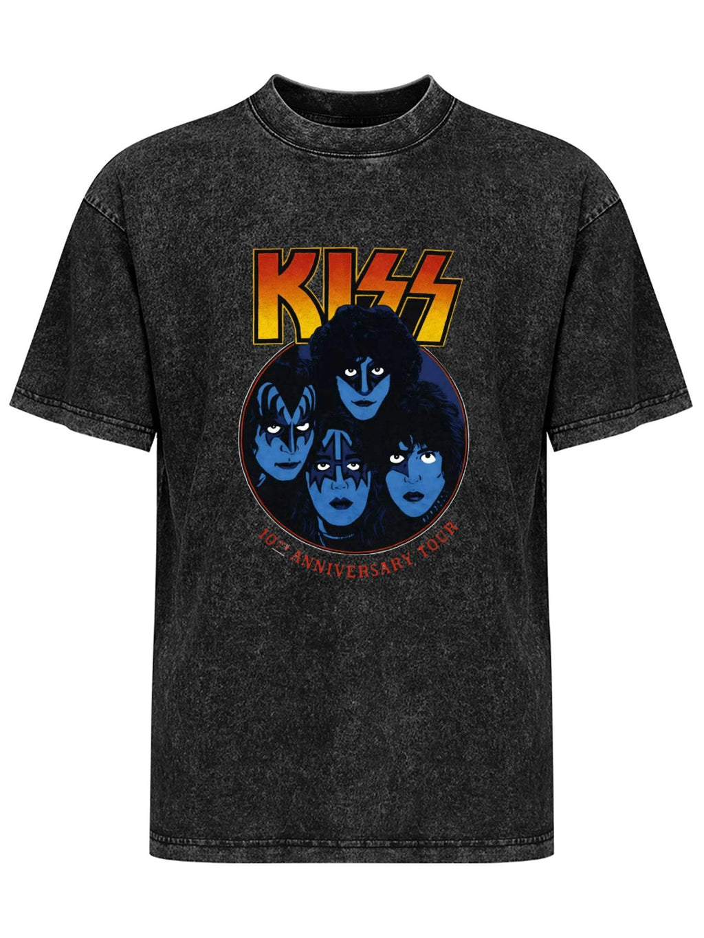 KISS 10th Anniversary Tour Band Portrait T-Shirt