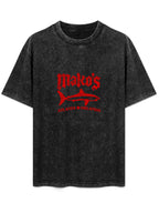 Mako's Shark Graphic Washed T-Shirt