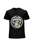 Whitesnake Cobra Guitar Flame Ring Rock T-Shirt