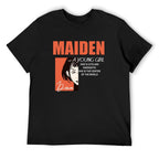 Maiden Young Girl Graphic Black T-Shirt