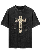 Black Sabbath Cross Tracklist Graphic T-Shirt