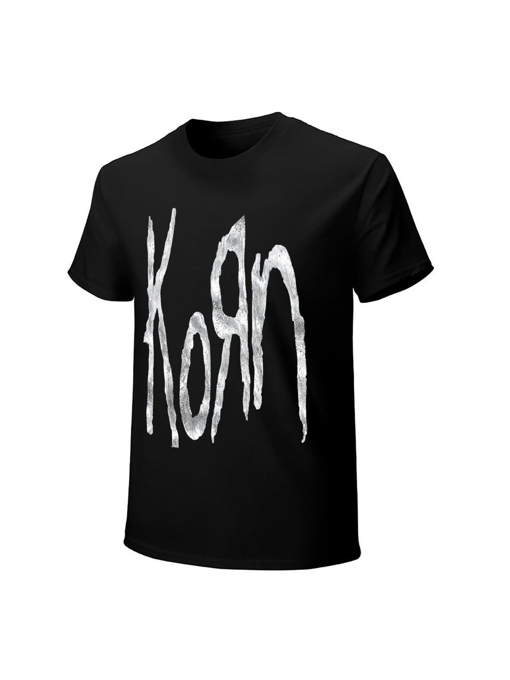 Korn White Logo Graphic T-Shirt