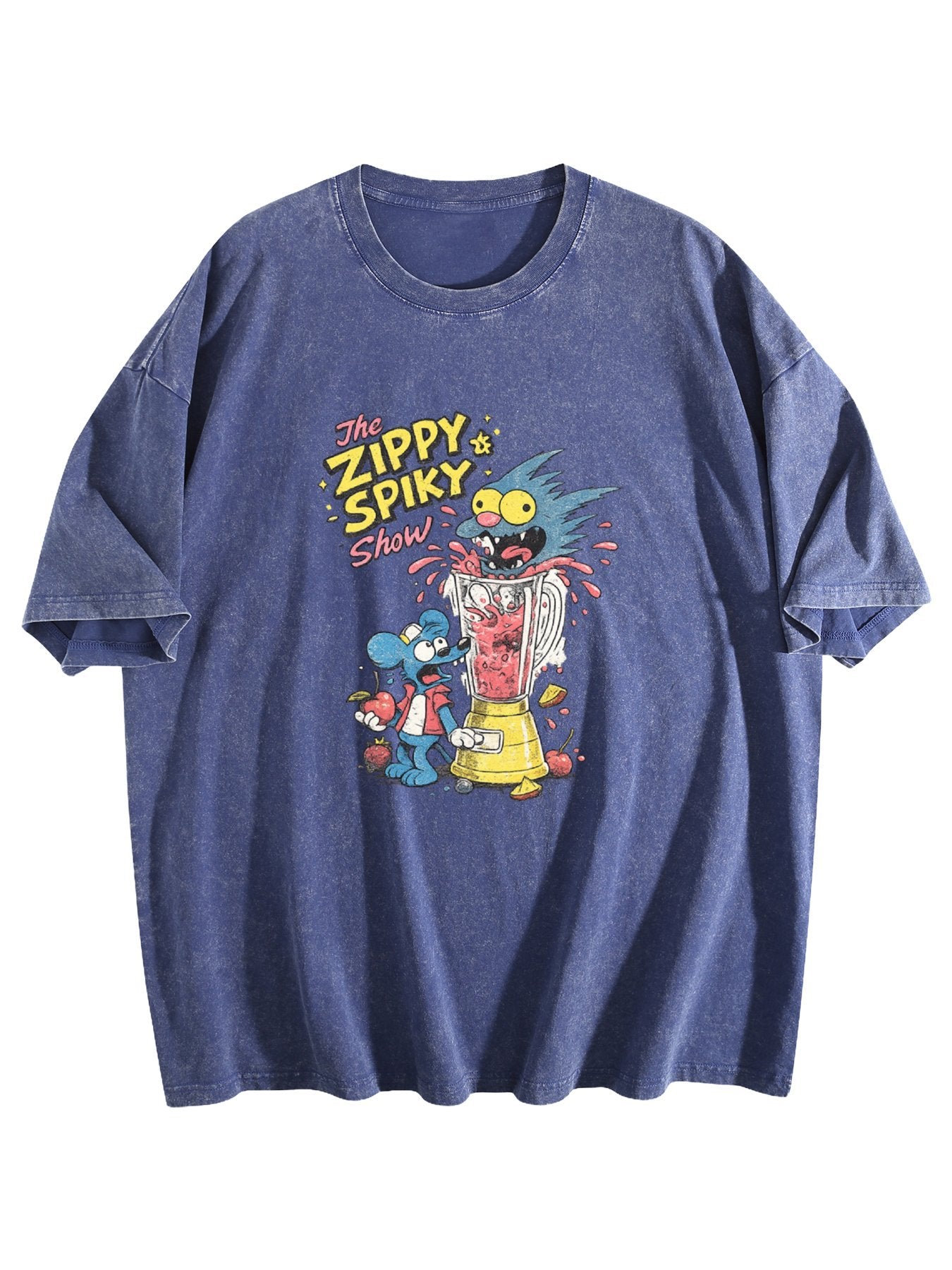 The Zippy Spiky Show Graphic Washed T-Shirt