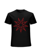Slipknot Red Star Symbol Graphic T-Shirt