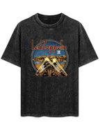 Led Zeppelin II Airship Searchlight Graphic T-Shirt