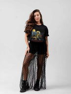 Iron Maiden Eddie Night Scene Graphic T-Shirt