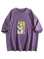 Sailor Moon Face Washed Graphic T-Shirt