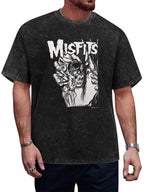 Misfits Undead Fiend Horror Artwork Graphic T-Shirt