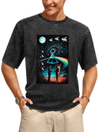 Vintage Pink Floyd Album Collage Graphic T-Shirt