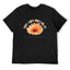 You Are Worth It Flower Graphic Black T-Shirt