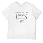 Cannes Film Festival 92 Graphic Black T-Shirt