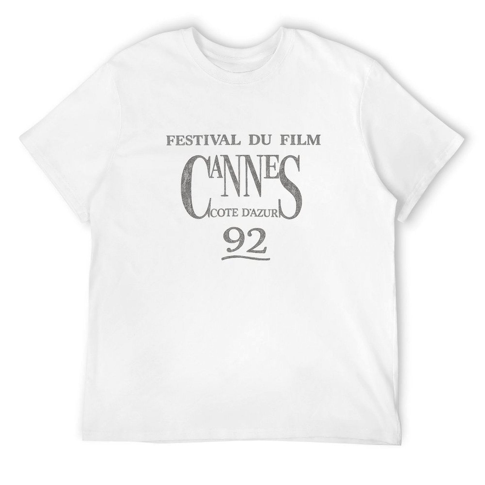 Cannes Film Festival 92 Graphic Black T-Shirt