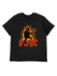 AC/DC Flaming Guitarist Fiery Hard Rock T-Shirt