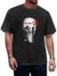 Luck Masked Figure Graphic Washed T-Shirt