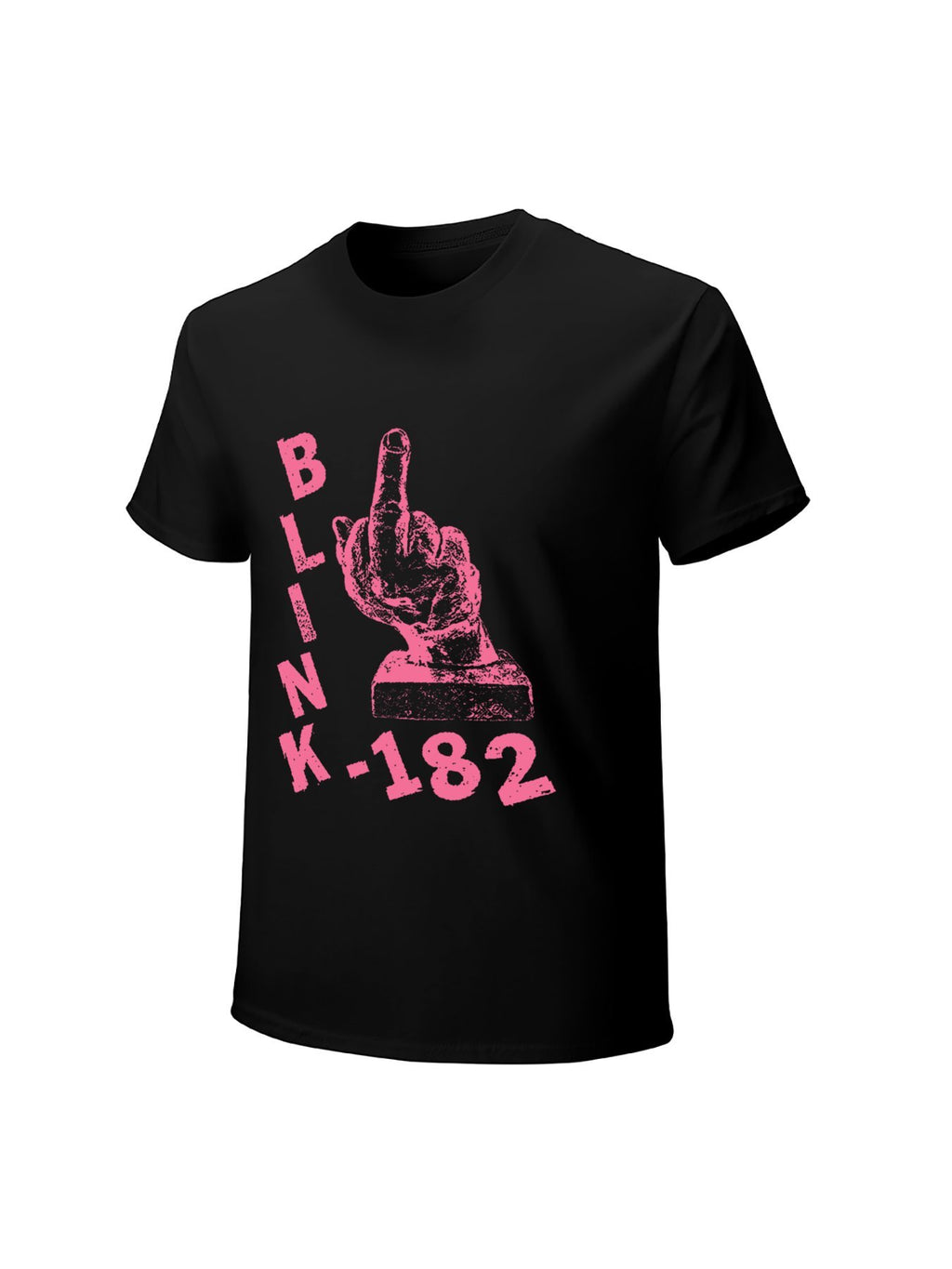 Blink-182 Middle Finger Punk Statement Graphic T-Shirt