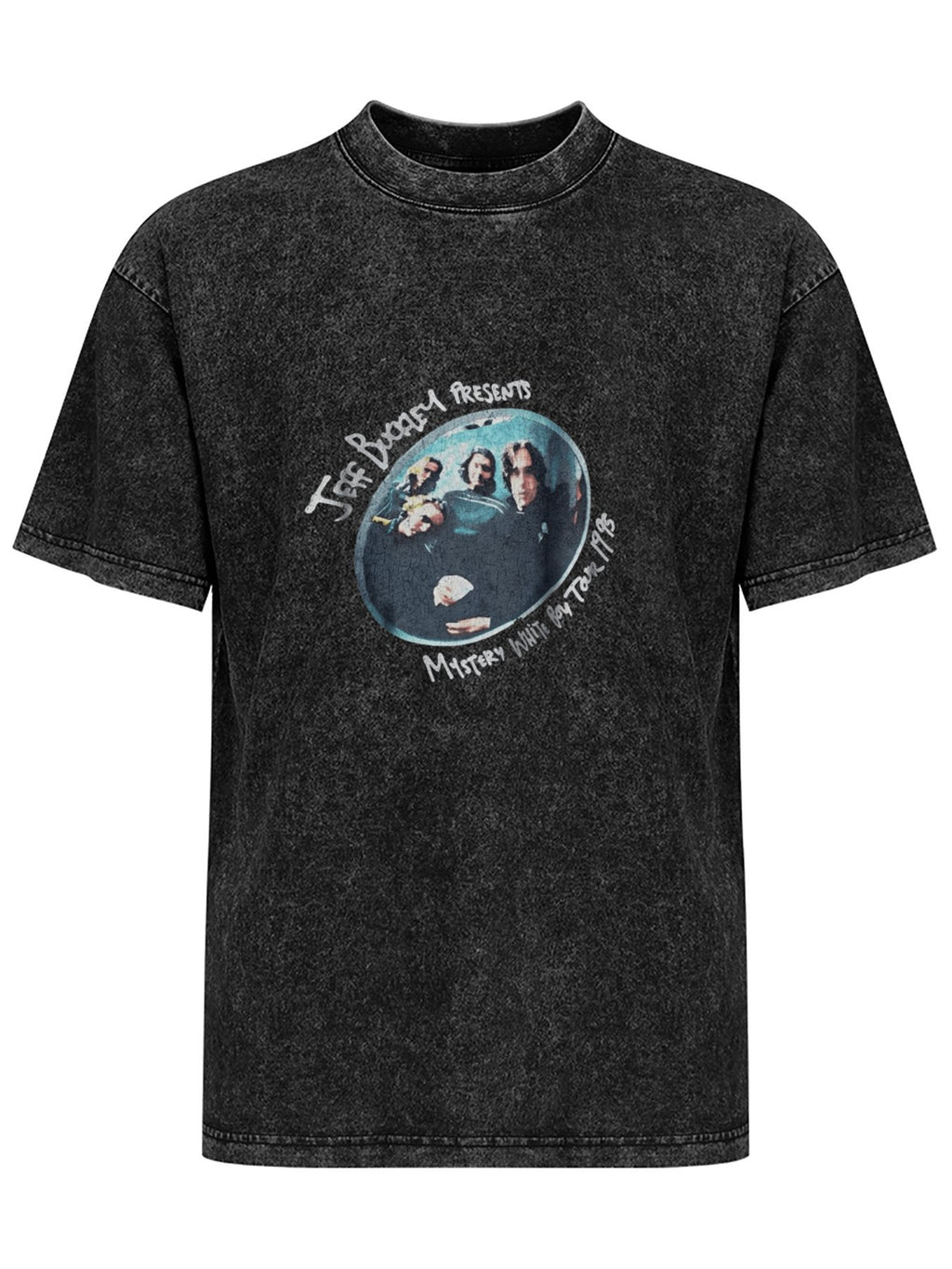 Jeff Buckley Mystery White Boy Tour Graphic Washed T-Shirt