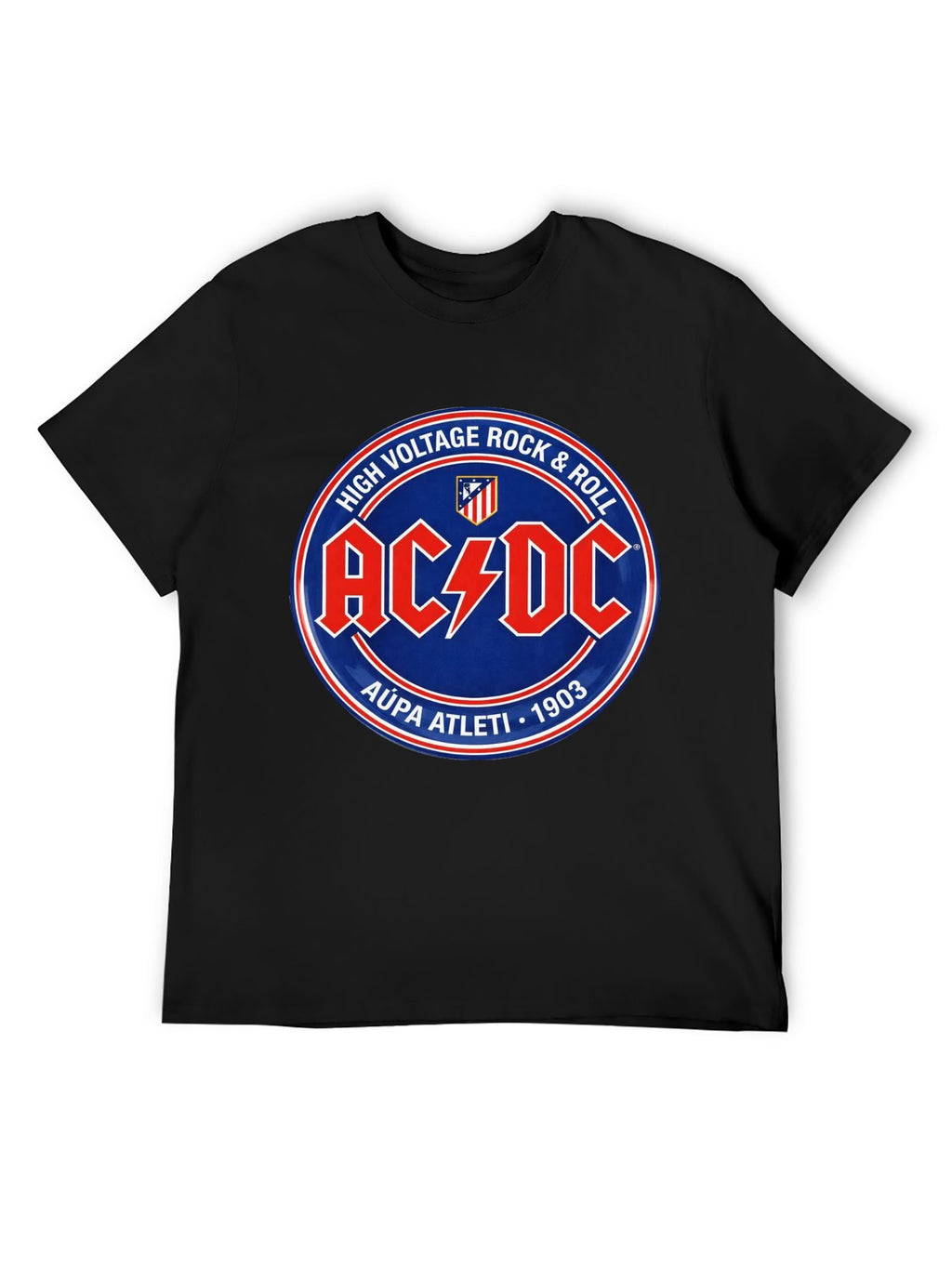 AC/DC High Voltage Football Crest T-Shirt