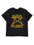 Brian May “Star Fleet” Yellow Logo Graphic T-Shirt