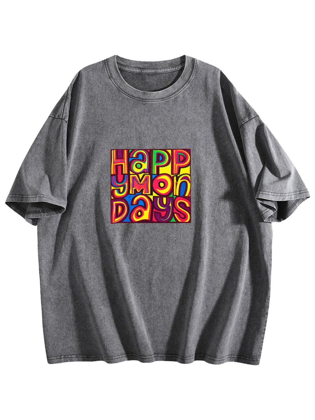 Happy Mondays Washed Graphic T-Shirt