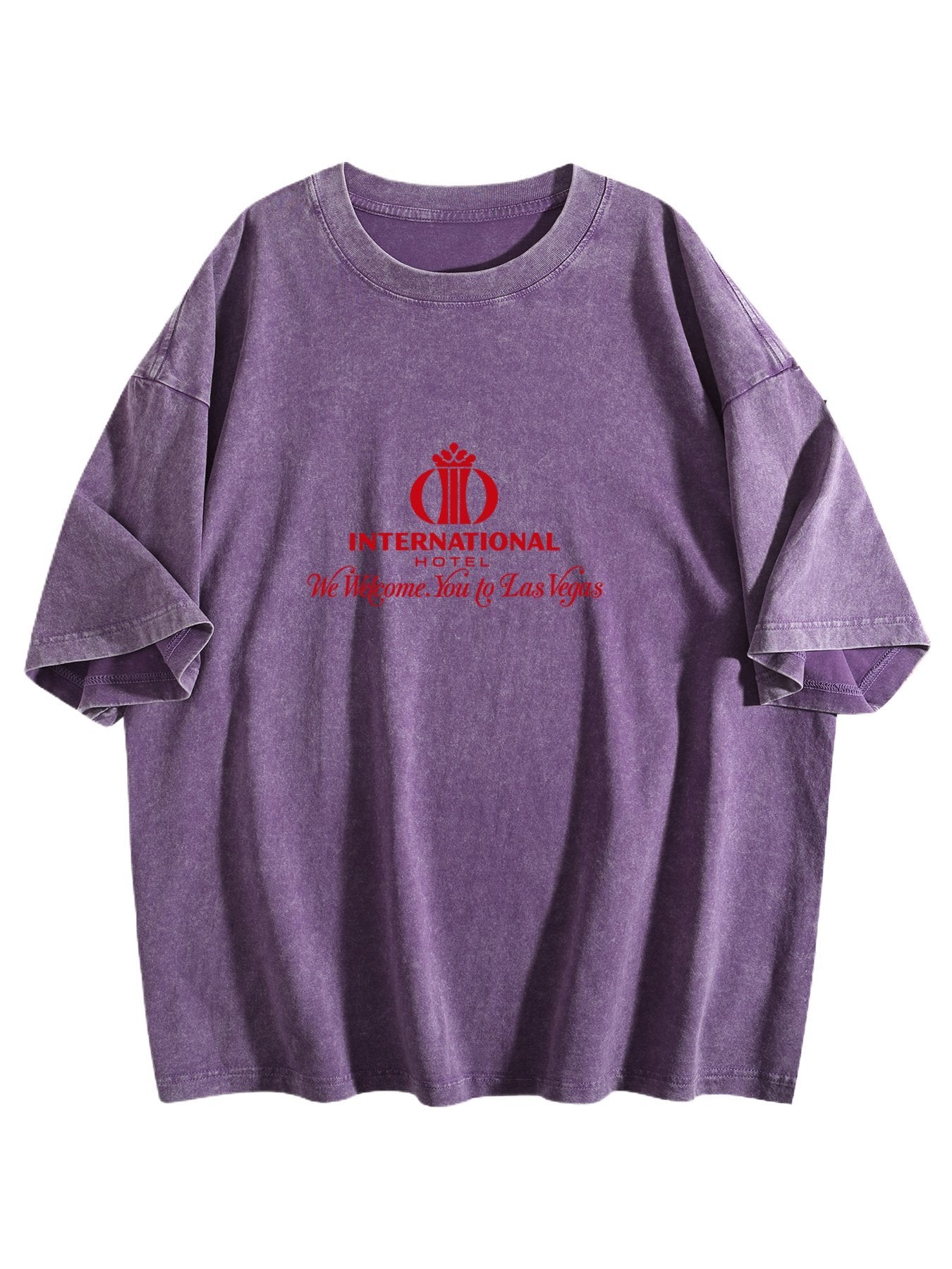 International Hotel Las Vegas Graphic Washed T-Shirt