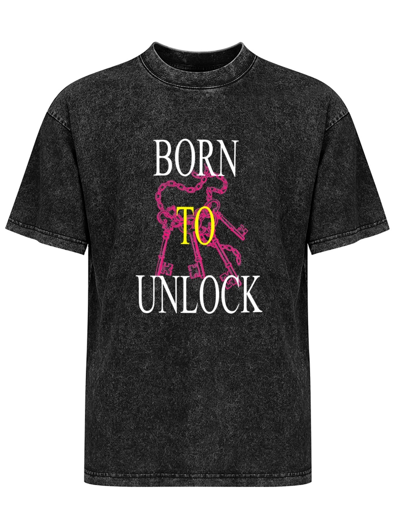 Born to Unlock Keys Vintage Washed T-Shirt