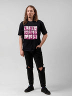 Slipknot Live 2025 Mask Grid Graphic T-Shirt