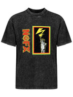 Vintage Washed NOFX Statue of Liberty Graphic T-Shirt
