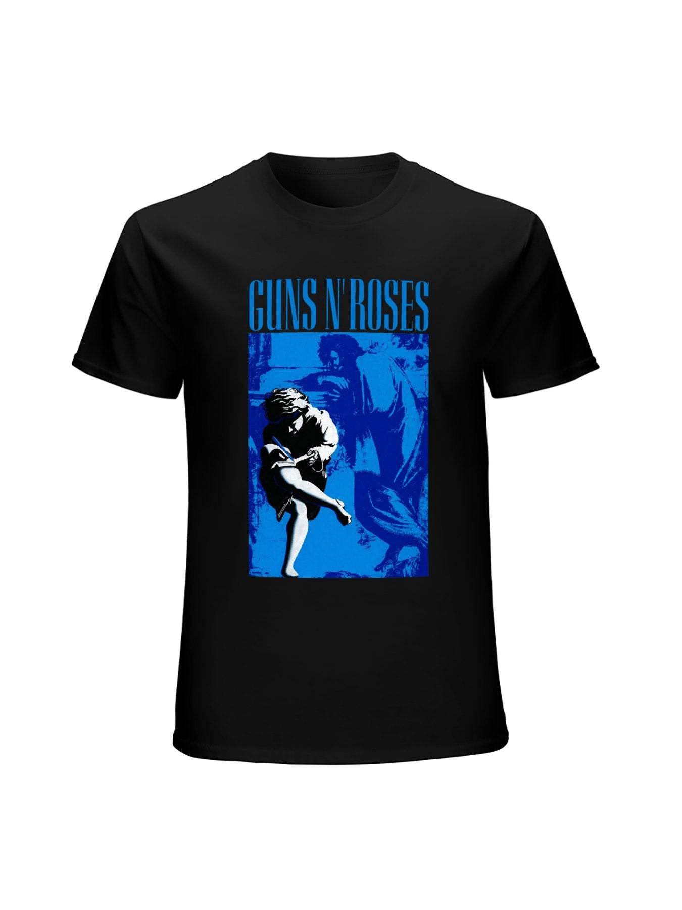 Guns N' Roses Blue Vintage Graphic T-Shirt