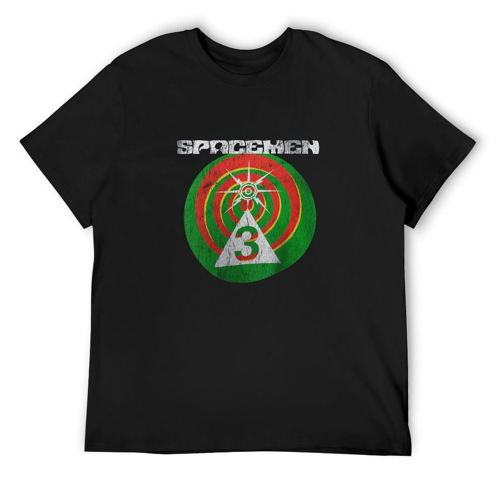 Spacemen 3 Target Graphic Black T-Shirt